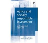 Ethics and Socially Responsible Investment - Charles Sampford - Taylor amp Francis Ltd - Livre en Anglais - Hardback Charles SampfordCharles Sampford (Auteur)
