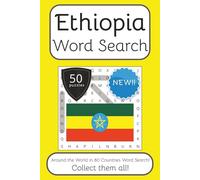 Ethiopia Word Search Book: Words Search With Easy To Read Print about Ethiopia, Travel, Culture and More | 6x9 inches, 100 pages | 50 puzzles. Ideal ... English, Spanish, Italian, French and German.