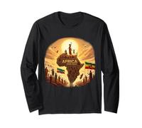 Ethiopian Flag Rasta Africa Rising Again from Ethiopia Manche Longue