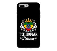 Ethiopian Princess Ethiopia Flag Proud Ethiopian Girl Coque pour iPhone 7 Plus/8 Plus