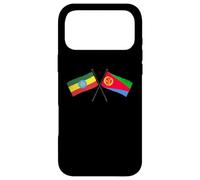 Éthiopie Érythrée Drapeaux croisés Patrimoine Éthiopien Érythréen Coque pour iPhone 17 Pro Max