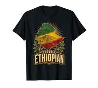 Éthiopie éthiopien Éthiopiens Proudly Ethiopian T-Shirt