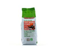 ETHIQUABLE - Café En Grains Pur Arabica Bio Du Pérou, Arôme Intense, Rondeur Naturelle 1 kg - Lot De 2