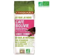 Ethiquable Café Moulu Bolivie Bio et Équitable en 250 g Producteurs Paysans