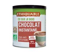 ETHIQUABLE Chocolat en poudre instantané Ethiquable Bio 425 g