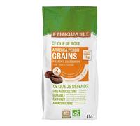 ETHIQUABLE - Ethiquable Café En Grains Pérou Bio 1Kg - Lot De 2