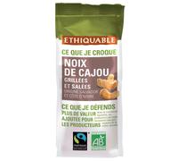 ETHIQUABLE Noix de cajou Ethiquable, paquet de 125 g