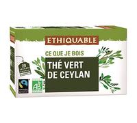 ETHIQUABLE - Thé Vert De Ceylan 36G - ( Lot De 4 )