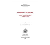 Ethique à Nicomaque (4 vols.)