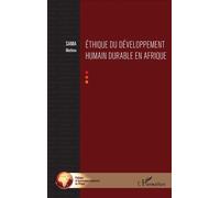 Ethique du développement humain durable en Afrique - Mathieu Sama - L'harmattan - broché - Essai
