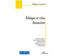 Éthique et crise financière – Fondation Ostad Elahi – L'Harmattan – Broché