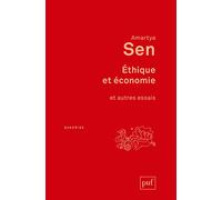 Ethique Et Économie Et Autres Essais