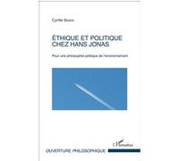 Cyrille Semde–Éthique et politique chez Hans Jonas–Pour une philosophie politique de l'environnement