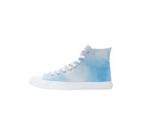 Ethletic Mixte Baskets en Toile, Summer Sky Just White, 37 EU