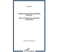 Hédi Saidi – Ethnicisation des rapports sociaux – Broché