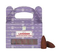 Ethniciti Satya Nag Champa Lot de 24 cônes d'encens à refoulement Lavande