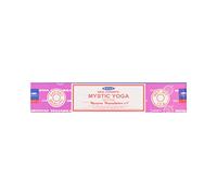 ETHNICITI Satya Nag Champa Mystic Yoga Lot de 1 paquet de bâtons d'encens Mystic Yoga 15 g