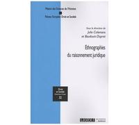 Ethnographies Du Raisonnement Juridique