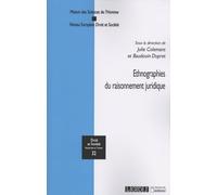 ETHNOGRAPHIES DU RAISONNEMENT JURIDIQUE (32)