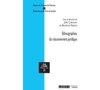Ethnographies du raisonnement juridique Collectif (Auteur)