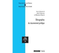 Ethnographies du raisonnement juridique - Collectif - Lgdj - broché - Etude