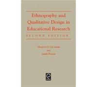 Ethnography and Qualitative Design in Educational Research by Judith Preissle Goetz Hardcover Book Judith Preissle, Margaret D. Lecompte, Renata Tesch (Auteur)
