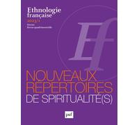 Ethnologie française 2023, n° 1 - Collectif - Puf - broché - Revue