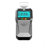 Éthylomètre Souffle Capteur Avancé Rapide | Boutons intuitifs, design ergonomique, matériau ABS léger, utilisation simple et rapide