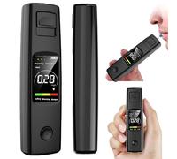 Ethylotest Electronique, Alcotest Numerique, Portable Testeur d'alcool avec Écran LCD Numérique, Ethylometre Mesures de Haute précision, Ethylotest Portable pour Usage Domestique et Professionnel