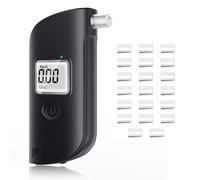 Ethylotest Electronique, Ethylotest, Ethylotest Electronique Homologué NF, Éclairage LED Ethylometre, Affichage LCD AlcootestAlcotest Professionnel pour Un Usage Domestique【Batterie Non Incluse】