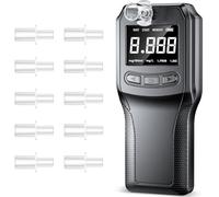 Ethylotest Electronique Homologué NF, Piles à combustible Alcootest de Haute Précision avec écran LCD Numérique, Rechargeable Ethylometre Portable pour la Maison et Les fêtes