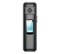 Ethylotest Electronique Rechargeable, Éthylotest Électronique sans Contacts Alcootest Numérique Professionnel Portable Testeur d'alcool pour Voiture, Maison Et Fêtes
