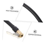 ETHZZLE 2 pièces Tuyau Dextension pour Gonfleur de Pneus Cuivre avec Clip Valve Rapide et Compact pour Compresseur Voiture