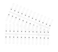 ETHZZLE 48pièces Magnetic Nail Color Display Cards for Nail Polish Training Easy Detachment Magnetic Gel Polish Sample Board Practice Tool for Beginners