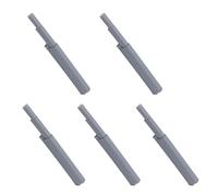 ETHZZLE 5 pièces Système Amortisseur Magnétique pour Porte Armoire Charnières de Porte avec Ouverture Tactile Sans Poignée Fermeture Sécurisée pour Placards Installation Facile Abs