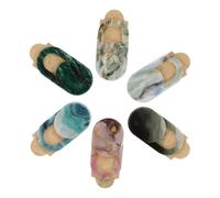 ETHZZLE 6 pièces Cache Confidentialité Webcam Motif Marbre Housses Caméra Protectrices Faciles à Ouvrir Couverture Sécurité Piratage et Espionnage Compatible Ordinateur et Smartphone