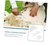 ETHZZLE 6 Pièces Lames Céramiques de Remplacement pour Tondeuse à Moutons Coupe Précise pour Laine Épaisse Pratiques pour Tondeuse Électrique de Tonte