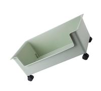 ETHZZLE Bibliothèque à roulettes Boîte de Rangement en Plastique Chariot de Rangement Pratique Organisateur pour 1 Pièce