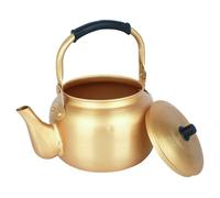 ETHZZLE Bouilloire en Aluminium 8L Poignée Anti-Brûlure Bouilloire Chauffante Réutilisable Compatible Cuisinière Gaz Théière Pratique pour Vin de Riz et Boissons Chaudes