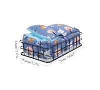 ETHZZLE Hamster Sleeping Hammock with Metal Frame and Basket Warm Small Pet Bed for Rats Squirrels Chinchillas Guinea Pigs Breathable Comfortable Nest for Winter Use