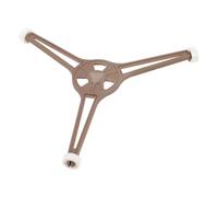 ETHZZLE Support Triangulaire pour Plateau Tournant Micro-Ondes 245 CM Bague de Support Stable et Résistante Pièces de Rechange Compatibles Multi-Marques pour Cuisson Homogène