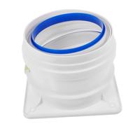 ETHZZLE Valve De Vérification Pour Hotte Aspirante Système Anti-retour De Fumée Accessoire De Cuisine Avec Joint Étanche Pour Évacuation