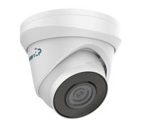 Etiampro Caméra Réseau Ip Dôme, Caméra De Surveillance, 4 Mp, Led Ir, Vision Nocturne 30 M, Objectif Fixe, Technologie Wdr, Fonction Poe, Appli Guarding Vision, Pour Intérieur Et Extérieur, Blanche