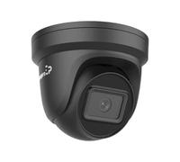 EtiamPro Caméra réseau IP dôme, caméra de surveillance, 4 MP, LED IR, vision nocturne 30 m, objectif varifocal, technologie WDR, fonction PoE, app Guarding Vision, pour l'intérieur et l'extérieur,