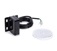 EtiamPro Capteur de barrière Infrarouge, barrière IR portée 10 m, détection rétro-réfléchissante, IP44 pour Usage intérieur et extérieur, réponse Rapide, Relais NO pour contrôle d’accès et comptage