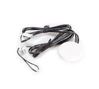EtiamPro Interrupteur Tactile LED caché pour Panneau de Meuble, idéal pour contrôler des Bandes LED 12 V/24 V, Installation Facile, Parfait pour la Cuisine et Le Bureau, Blanc