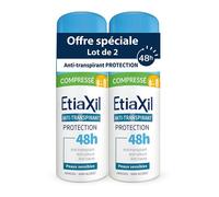 Etiaxil Anti-transpirant 48h Transpiration Modérée lot de 2x 100ml