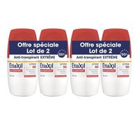 ETIAXIL Anti-Transpirant Extrême 96h x2 Rouleau 2x100 ml