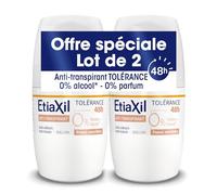 Etiaxil Anti-Transpirant Tolérance 48h Peaux Sensibles Roll-On 2x50ml