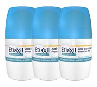 ETIAXIL - Déodorant Anti-transpirant Traitement Transpiration Modérée Aisselles Protection 48h Roll on Fabriqué en France 50 ml Rouleau 3x50